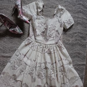 Anthropologie Ivory By Tracy Reese Dress